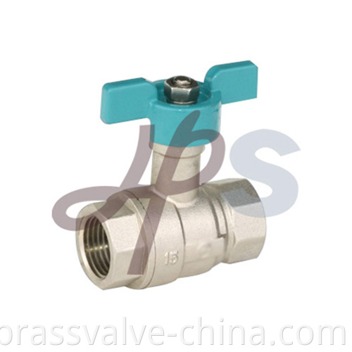 Brass Ball Valves With Butterfly Handle Hb45